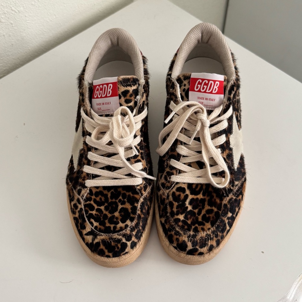 Golden Goose Ball Star Genuine Calf Hair Sneaker (Women) - Picture 5 of 16